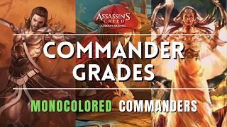 Commander Grades - The Best Monocolored Commanders from Assassin’s Creed