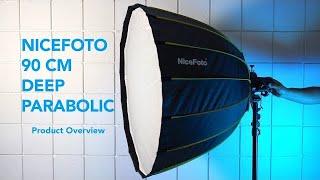 NiceFoto 90 cm deep parabolic   Product Overview  First Impression - Straight to the point