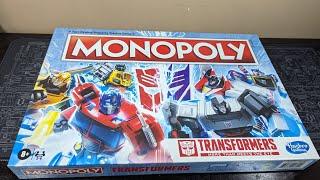 Transformers Monopoly addition review