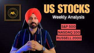 US Stock Market Weekly Analysis Punjabi - S&P500 NASDAQ100 and Russell2000