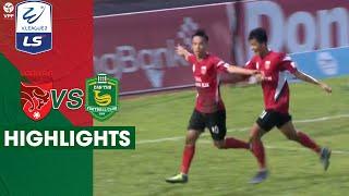 Highlights  Long An vs Cần Thơ  Vòng 11 LS V.League 2 – 2022