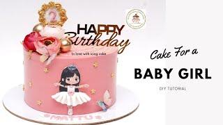 Birthday Cake Ideas For Baby Girl Kids Birthday Cake Cake For Girl Cake Design 2nd Birthday Cake