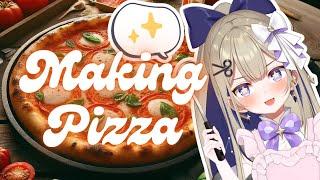 VTuber Makes a Pizza from Scratch for the First Time HANDCAM