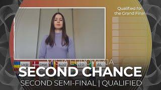 Misja Eurowizja Second Chance  Second Semi-Final  QUALIFIED