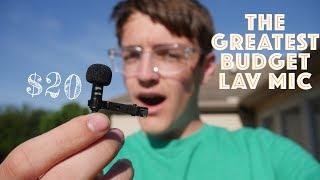 AMAZING Cheap $20 Lav Mic Review Purple Panda Microphone