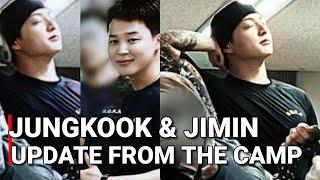 BTS Jungkook & Jimin Celebrate a Military Discharge at the Camp 2024  정국과 지민의 군대 축하