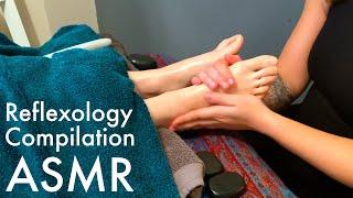 2 HOURS Reflexology compilation for relaxation Unintentional ASMR Real person ASMR