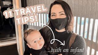 HOW TO TRAVEL WITH AN INFANT  11 super helpful travel tips