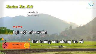 Karaoke XUÂN XA XỨ - NGUYỄN VĨ Guitar Solo Beat Muối Music  Tháng Năm