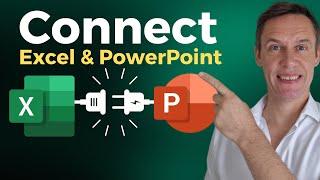 How to EASILY Link Excel to PowerPoint  Excel to PPT