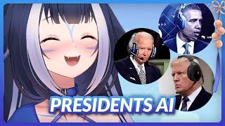 Lily reacts to US Presidents AI playing video games