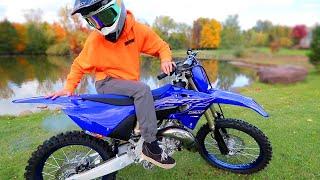 New YZ125 FMF Sounds INSANE Too Loud