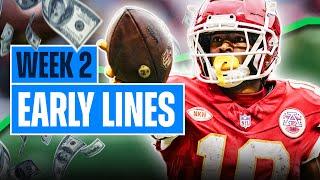 NFL Week 2 Early Picks  Line Movement Predictions 2024