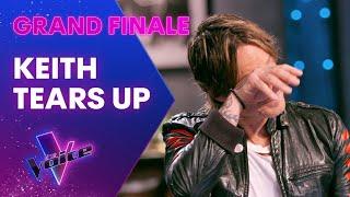 Keith Urban Breaks Out In Tears In Emotional Mentoring  The Grand Finale  The Voice Australia