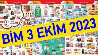 BİM 3 EKİM 2023 AKTÜEL ÜRÜNLER KATALOĞU - BİM MARKET İNDİRİMLERİ - BİM FIRSAT ÜRÜNLER -BİM BROŞÜR