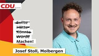 Kandidatenvorstellung für die Gemeinderatswahl am 12. September 2021 - Josef Stoll aus Molbergen