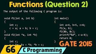 Functions Solved Question 2