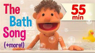 The Bath Song + More  Songs for Kids  Super Simple Songs