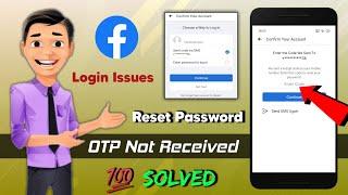 Facebook OTP Not Received  Fb Verification Problem  Fb Login Code not Received  Recover Fb Ac
