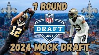 Full 7-Round 2024 New Orleans Saints Mock Draft