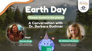 A conversation with Dr. Barbara Buchner on the occasion of EarthDay 2022