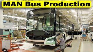 MAN Bus Production In Poland  Electric bus factory