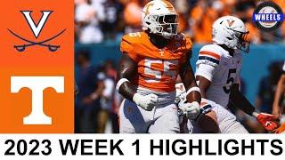 #12 Tennessee vs Virginia Highlights  College Football Week 1  2023 College Football Highlights