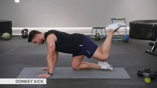 Learn How to Do Donkey Kicks With Jordan Morello  Openfit