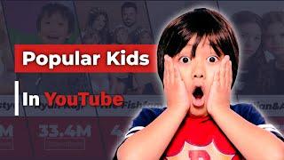 The Most Popular Kids In YouTube 2022  Top 20 Data