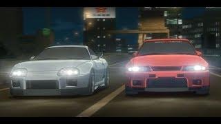 Wangan Midnight  SUPRA  Ep.11-14 Race Highlights