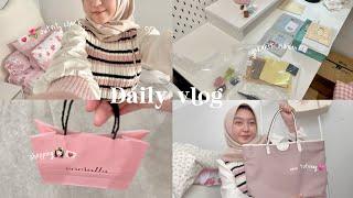 A day in my life as anak kost getready unboxing paket⋆˙⟡