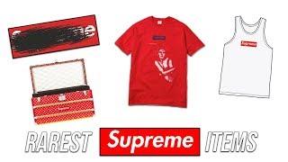 Top 5 RAREST Supreme Items EVER