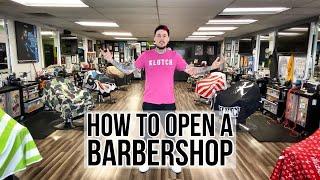 HOW TO OPEN A BARBERSHOP  Top 5 Tips for Success