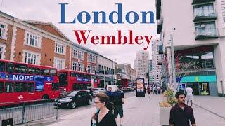 Wembley Central Summer Walk Tour  North-west London England   4K 