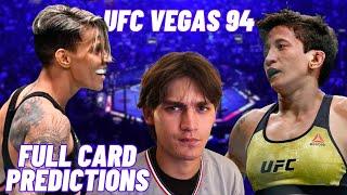 UFC Fight Night Lemos vs. Jandiroba Full Card Predictions