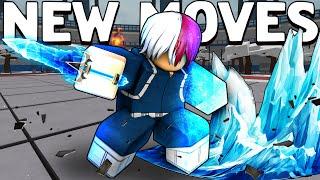TODOROKI has a NEW MOVE and its INSANE Roblox Heroes Battlegrounds