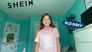 Try on haul Shein+Old Navy+Abercrombie
