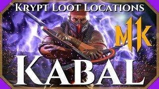 MK11 Krypt Kabal Loot Locations - Guaranteed for Kabal