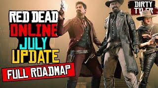 The NEW Red Dead Online July Update  FULL Roadmap RDR2 Online Monthly Event