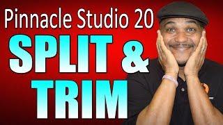 Pinnacle Studio 20 Ultimate  Split Cut & Trim Tutorial