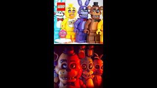 LEGO Five Nights at Freddys  Lego vs Fnaf Part 1 #Shorts