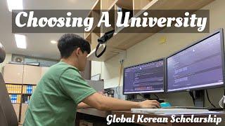 How I chose my University KGSPGKS