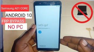 Samsung A01 Core Frp Bypass 2023  Without Pc No Sim Card  Sm-A013fg Google Account Remove