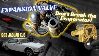 Jaguar XJ6  AC Expansion Valve Replacement - Tips and Tricks - Vortex Garage