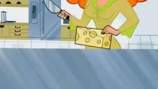 Miss Bellum cuts the cheese