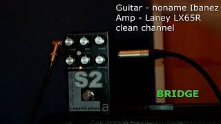 AMT S2. Gain overdrive test. Only guitar camera sound