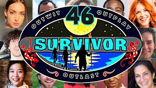 SURVIVOR SEASON 46 TRIBE BREAKDOWN