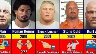 WWE Wrestlers Who Have Been Arrested For Various Crimes  WWE Arrested Superstars  WWE Arrests