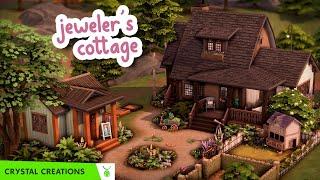 Jewelers Cottage   The Sims 4 Crystal Creations Speed Build