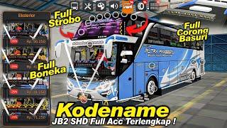 Wow Banyak Banget Acc Nya Kodename RPW JB2 Shd Paling Keren BUSSID V4.2